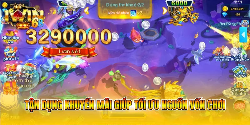 Tận dụng khuyến mãi giúp tối ưu nguồn vốn chơi