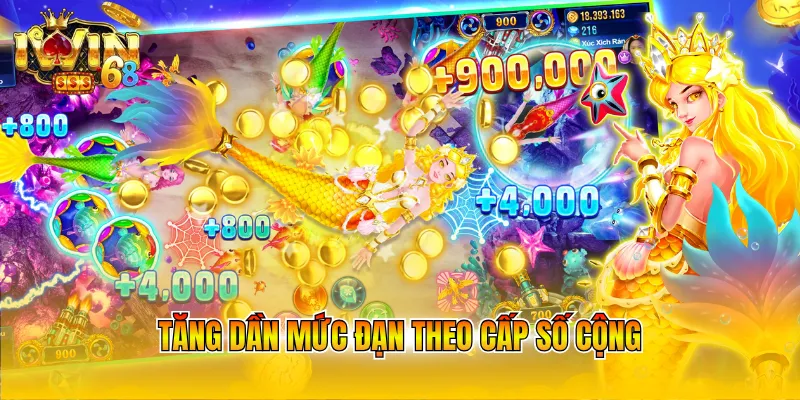 Tăng dần mức đạn theo cấp số cộng
